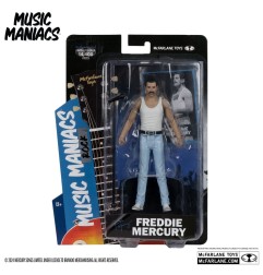 Freddie Mercury - Figurine Music Maniacs Rock Freddie Mercury 15 cm
