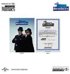 The Blues Brothers - Pack 2 statuettes Movie Maniacs Jake & Elwood Blues (Gold Label) 15 cm