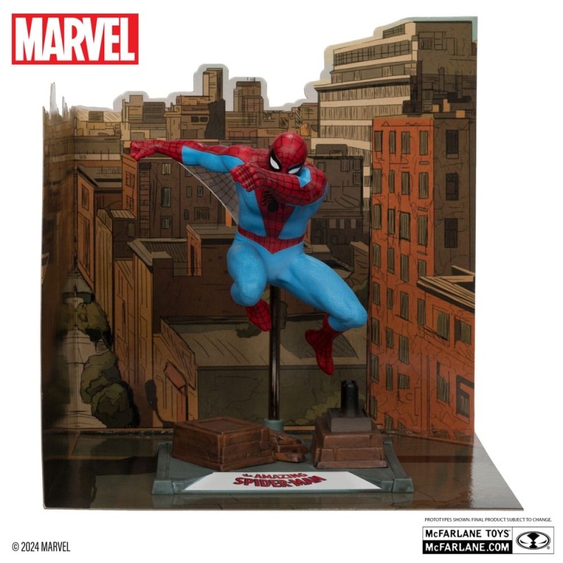 Marvel - Collection statuette PVC 1/10 Spider-Man (The Amazing Spider-Man 38) (Gold Label) 15 cm