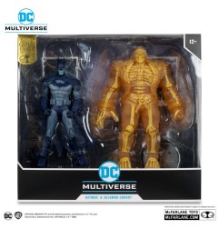 DC Multiverse - Pack 2 figurines Arham City Batman & Solomon Grundy (Gold Label) 18 cm
