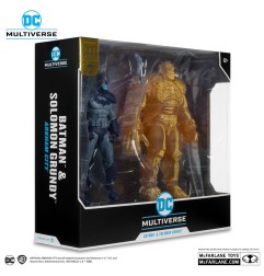 DC Comics - Arham City pack 2 figurines DC Multiverse Batman & Solomon Grundy (Gold Label) 18 cm