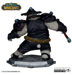 World of Warcraft - Pack 2 statuettes 1/12 Dwarf Hunter: Beast Master & Pandaren: Monk (Gold Label) 15 cm