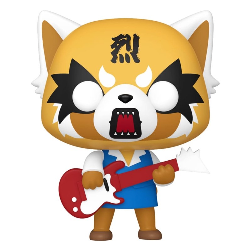 Aggretsuko - Sanrio POP! Animation Vinyl figurine  w/Guitar 9 cm