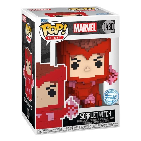 Spider-Man - Marvel POP! 8-Bit Vinyl Figurine Scarlett Witch 9 cm