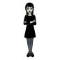 Wednesday - By Loungefly Pin set 4 pin's émaillés  Addams Paper Doll 3 cm