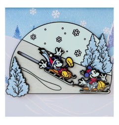 Disney - By Loungefly 3 pin's émaillés Mickey and friends Winter Wonderland Limited Edition 8 cm