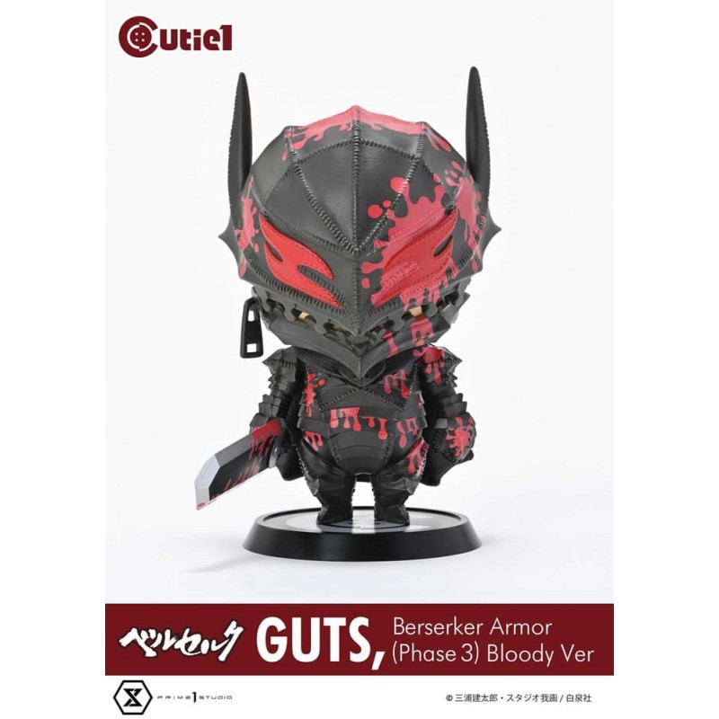 Berserk - Figurine Cutie1 PVC Guts er Armor (Phase 3) Bloody Ver. 12 cm