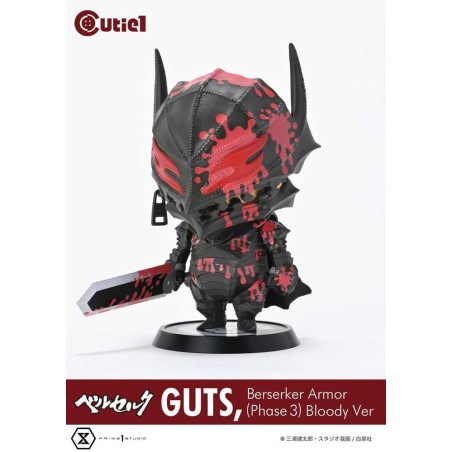 Berserk - Figurine Cutie1 Guts Berserker Armor (Phase 3) Bloody Ver. 12 cm