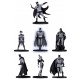 Batman - Pack 7 figurines Batman Black & White Box Set 2 10 cm