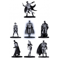 Batman - Pack 7 figurines Batman Black & White Box Set 2 10 cm