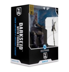 Zack Snyder's Justice League - Figurine Mega Darkseid sur son trône (Gold Label) 24 cm