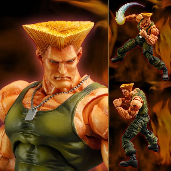 Super Street Fighter IV Guile Play Arts Kai