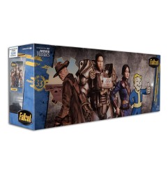 Fallout - Pack 4 statuettes PVC Movie Maniacs Lucy, Maximus, The Ghoul & Vault Boy 15 cm