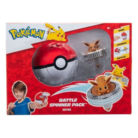 Pokémon - Battle Spinner Pack Évoli & Poké Ball