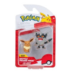 Pokémon - Pack 2 figurines Battle Figure Set Berserkatt & Évoli 2