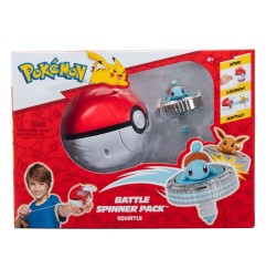 Pokémon - Battle Spinner Pack Pokémon Carapuce & Poké Ball
