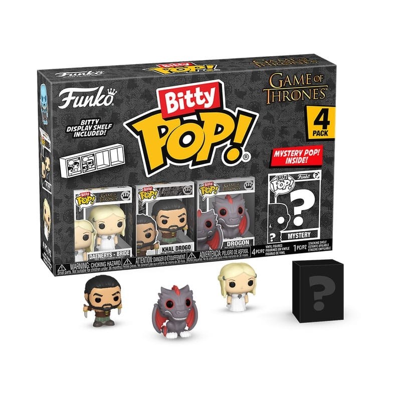 Game Of Thrones - Game of Thrones pack 4 figurines Bitty POP! Vinyl Khaleesi 2,5 cm