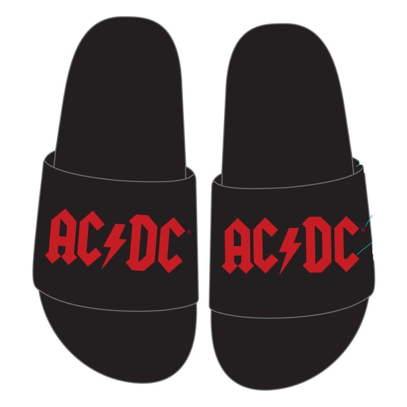 ACDC - AC/DC chaussons Logo 