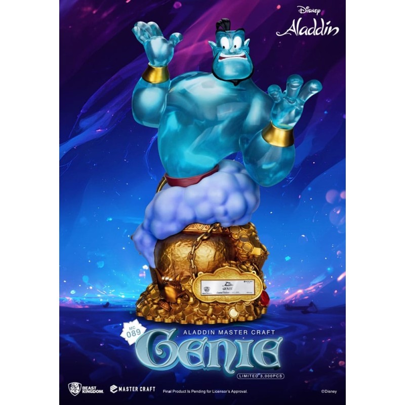 Disney - (Aladdin) statuette Master Craft Ginie 42 cm Disney - (Aladdin) statuette Master Craft Ginie 42 cm