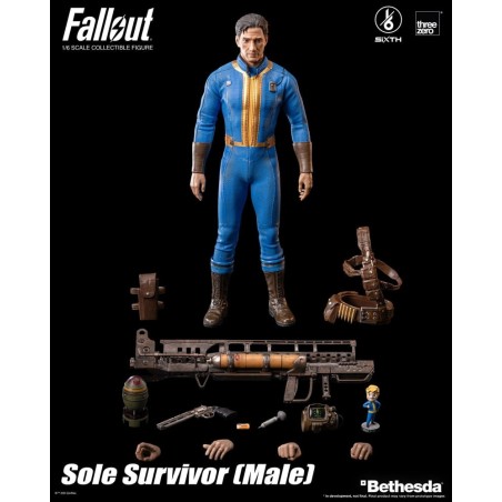 Fallout - Figurine FigZero 1/6 Sole Survivor (Male) 31 cm