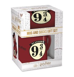 Harry Potter - Mug et chaussettes Set 9 3/4