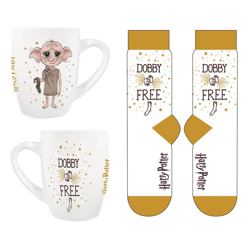 Harry Potter - Mug et chaussettes Set Dobby