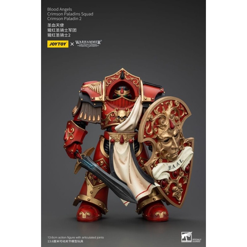 Warhammer - The Horus Heresy figurine 1/18 Blood Angels Crimson Paladins Squad Crimson Paladin 2 14 cm