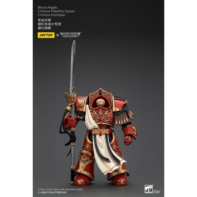 Warhammer - The Horus Heresy figurine 1/18 Blood Angels Crimson Paladins Squad Crimson Exemplar 14 cm