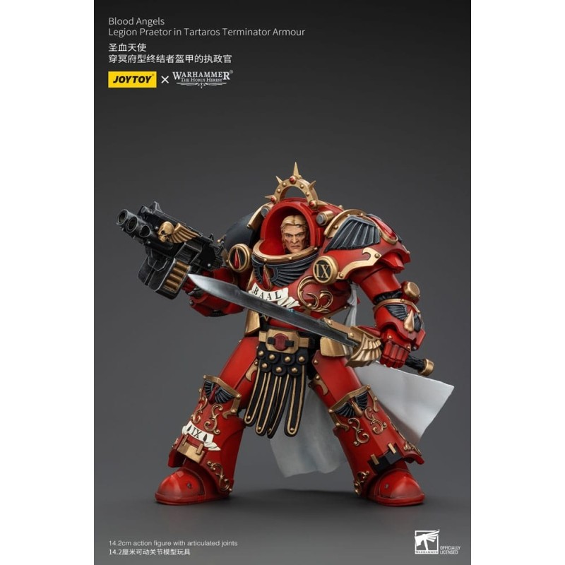 Warhammer - The Horus Heresy figurine 1/18 Blood Angels Legion Praetor in Tartaros Terminator Armour 14 cm