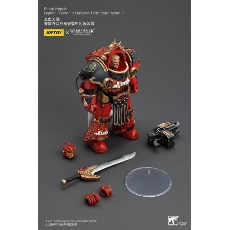 Warhammer The Horus Heresy - Figurine 1/18 Blood Angels Legion Praetor in Tartaros Terminator Armour 14 cm