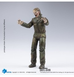 Walking Dead - The  figurine 1/18 Exquisite Mini Daryl Dixon Dark Eyes Walker 11 cm