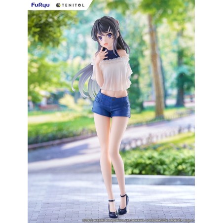 Rascal Does Not Dream of Bunny Girl Senpai - Statuette Tenitol Mai Sakurajima 31 cm