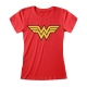 DC Comics - T-Shirt femme Logo Wonder Woman