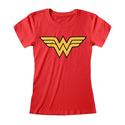 DC Comics - T-Shirt femme Logo Wonder Woman