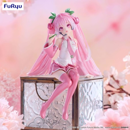 Hatsune Miku - Statuette PVC Noodle Stopper Sakura Miku 2024 Pearl Color Ver. 15 cm