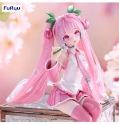 Hatsune Miku - Statuette Noodle Stopper Sakura Miku 2024 Pearl Color Ver. 15 cm