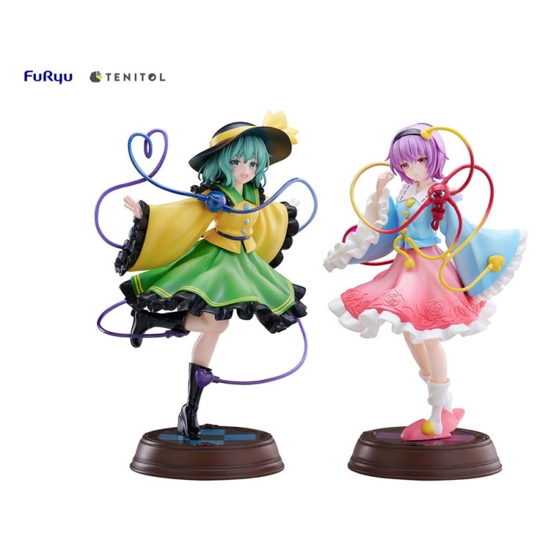 Touhou Project - Statuette PVC Tenitol Koishi Komeiji & Satori Komeiji 22 cm