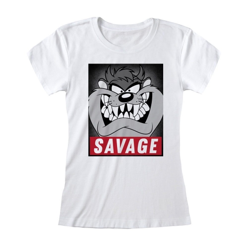 Looney Tunes - T-Shirt femme Taz Savage 