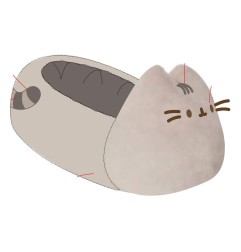 Pusheen - Chaussons L-XL