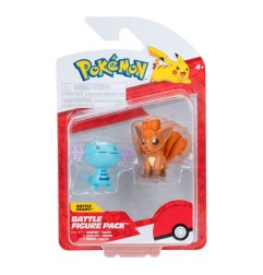 Pokémon - Pack 2 figurines Battle Figure Set Axoloto & Goupix