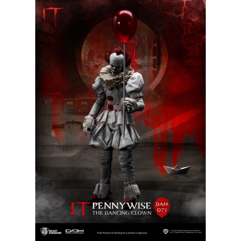 « Il » est revenu - « Il » figurine Dynamic Action Heroes 1/9 Pennywise 21 cm « Il » est revenu - « Il » figurine Dynamic Action Heroes 1/9 Pennywise 21 cm