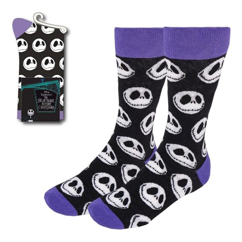 L'etrange Noël de Mr. Jack - Chaussettes Jack's Face Purple 38-45