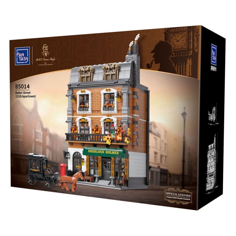 Sherlock Holmes - Jeu de construction Baker Street 221B Apartment 42 cm