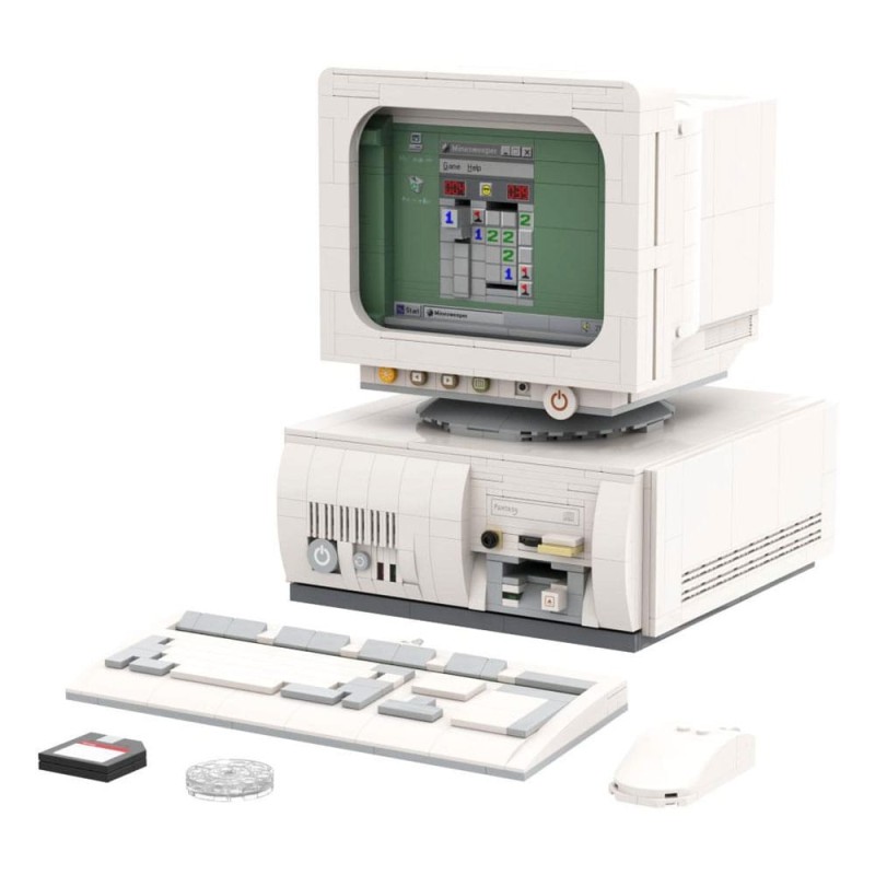 Autre - Jeu de construction Original-Retro Series Retro 90s PC 24 cm