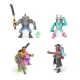 Fortnite Battle Royale - Pack 4 figurines Collection série 2 5 cm