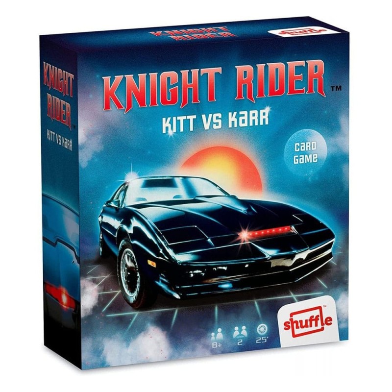 K 2000 - Knight Rider jeux de cartes Kitt vs. Karr Retro