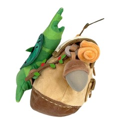 The Legend of Zelda : Tears of the Kingdom - Peluche ZP04 Korok with Backpack Brown 17 cm