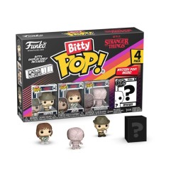 Stranger Things - Pack 4 figurines Bitty POP! Vinyl Hopper 2,5 cm