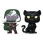 Dungeons & Dragons - Pack 2 POP! Movies Vinyl figurines Drizzt & Guenhwyvar 9 cm