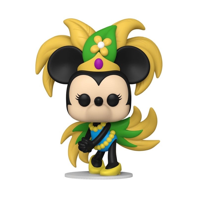 Disney - Mickey ATW POP!  Vinyl figurine Carnaval Minnie 9 cm